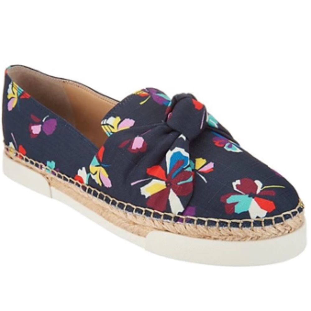 Vince Camuto Canvas Slip On Espadrilles Loafers Tratida Dark Sapphire Blue Shoes